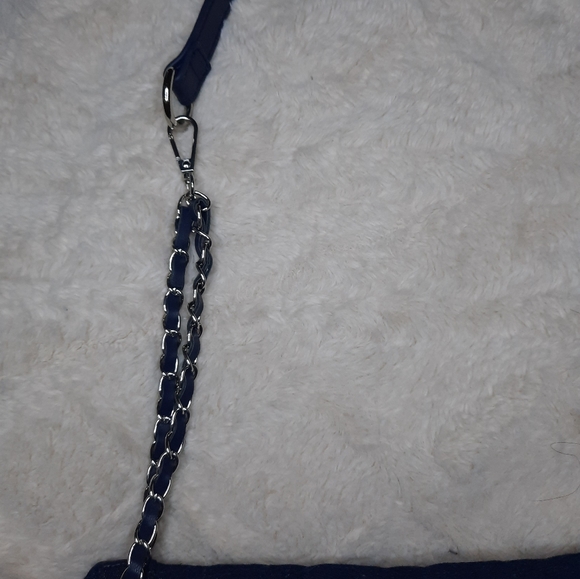 Badgley Mischka Denim Diamond Quilted Fanny Pack - Picture 8 of 13